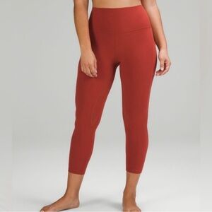 NWT Lululemon Align HR Pant with Pockets 25" Cayenne